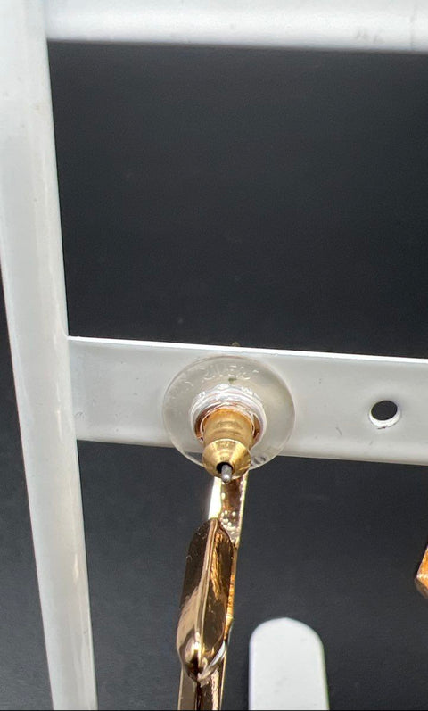 Vintage Joan Rivers Costume Jewelry Crystal Hoop Dangle Stud Earrings Lot of 12