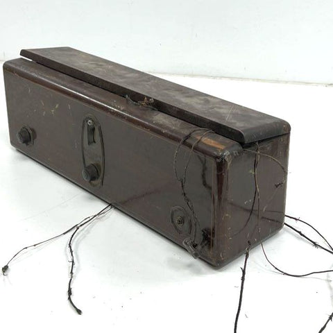 Vintage 1920s RCA Radiola 18 Antique Tube Radio Wood Case For Parts Repair