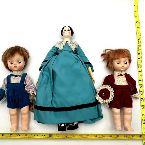 Effanbee Vintage Doll Lot 3 Pieces 1986 Limited Edition Club Doll & Redheads