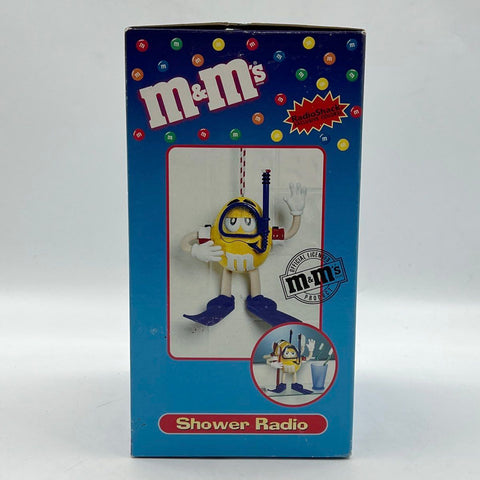 Vintage M&M's Yellow Scuba Shower Radio AM/FM RadioShack Exclusive NIB