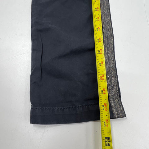 Current/Elliott NWT Gray The Tux Captain Glitter Stripe Trousers Pants Women's