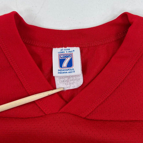 Vintage 90s Nebraska Huskers NCAA Football Jersey Logo 7 Made in USA Sz L
