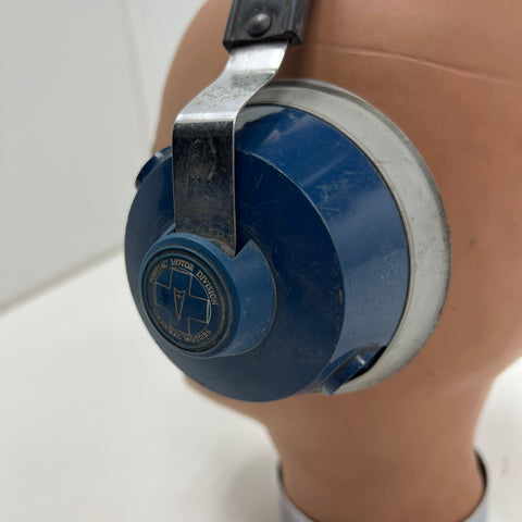 Vintage 70s American Optical 1220 Pontiac GM Hearing Protection Ear Muffs