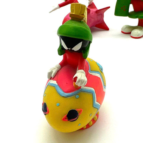 Marvin the Martian Figurine Lot Looney Tunes PVC 3 Pieces Vintage