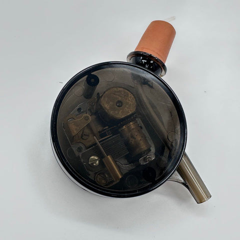 Royal London Ltd Music Box Whisky Pourer 1971 Vintage Smoky Plastic Japan
