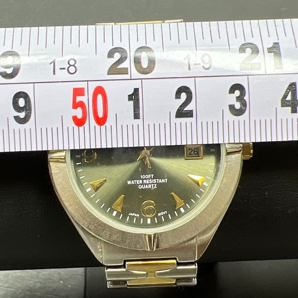 Milan MLN37600W Analog Date Wristwatch New Battery