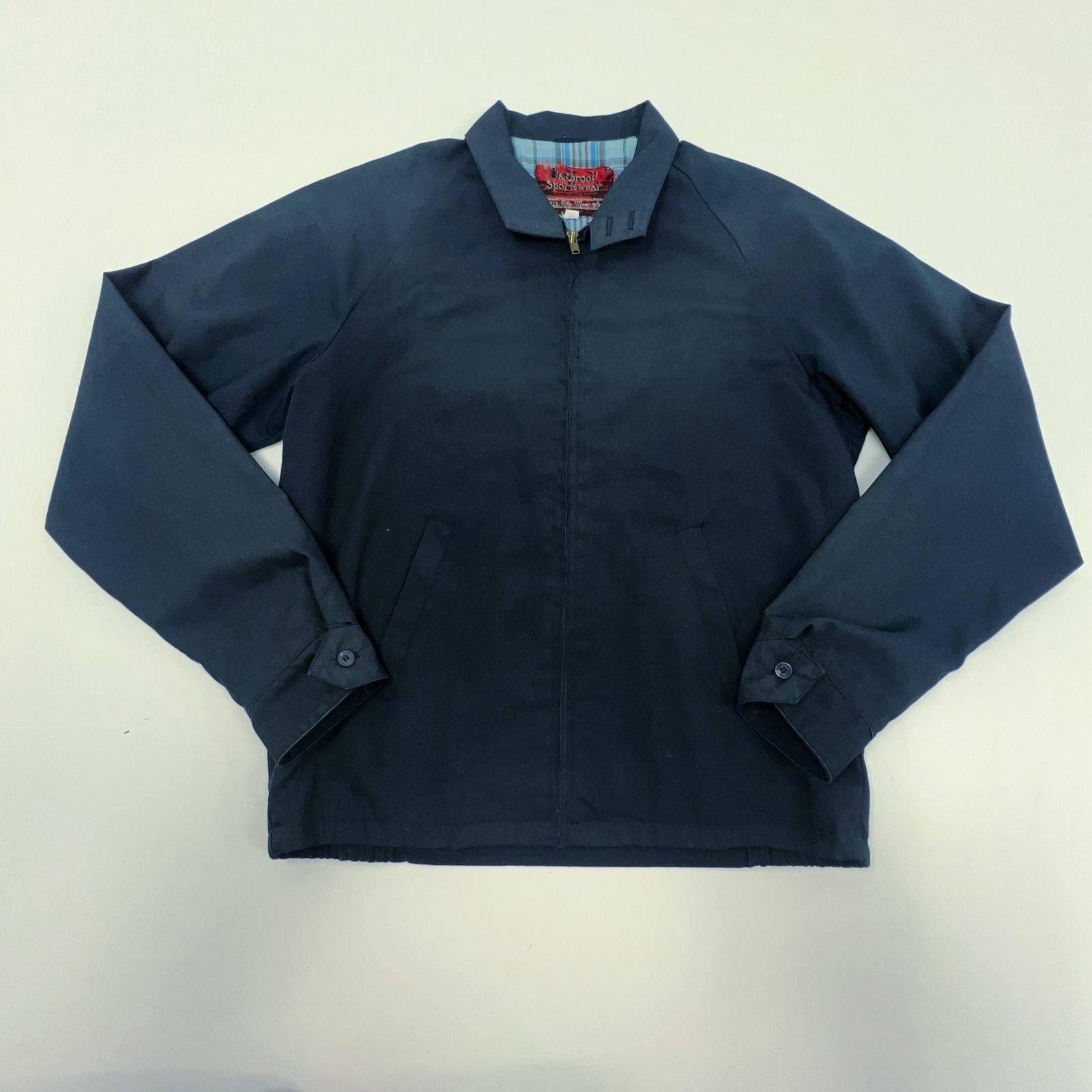 Vintage 1960s Sears Oakbrook Sportswear Men's Zip Jacket Size 40 Lightweight