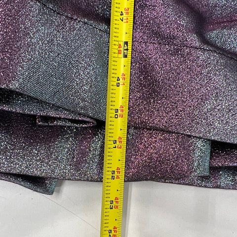 NWT Xtraordinary Womens Teal Pink Iridescent Gown Lace Up Prom Dress Size 5