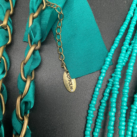 JoyFolie Charming Charlie Boho Statement Necklaces Jewelry Lot of 5