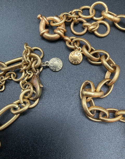 J Crew Chicos Liz Claiborne Faux Tortoiseshell Tigereye Jewelry Lot of 12