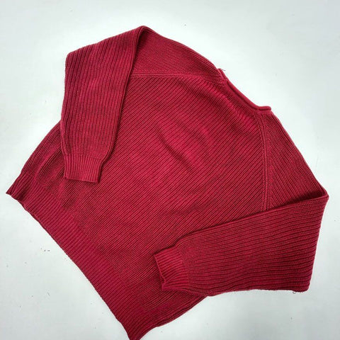 Vintage Lot of 2 LL Bean & Eddie Bauer Classic Sweaters Sz L