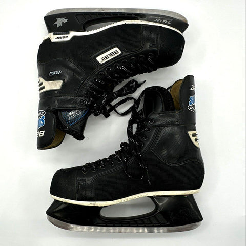 Bauer Supreme Composite Ice Skates TUUK Plus Blades Black ~11.25" Outsole