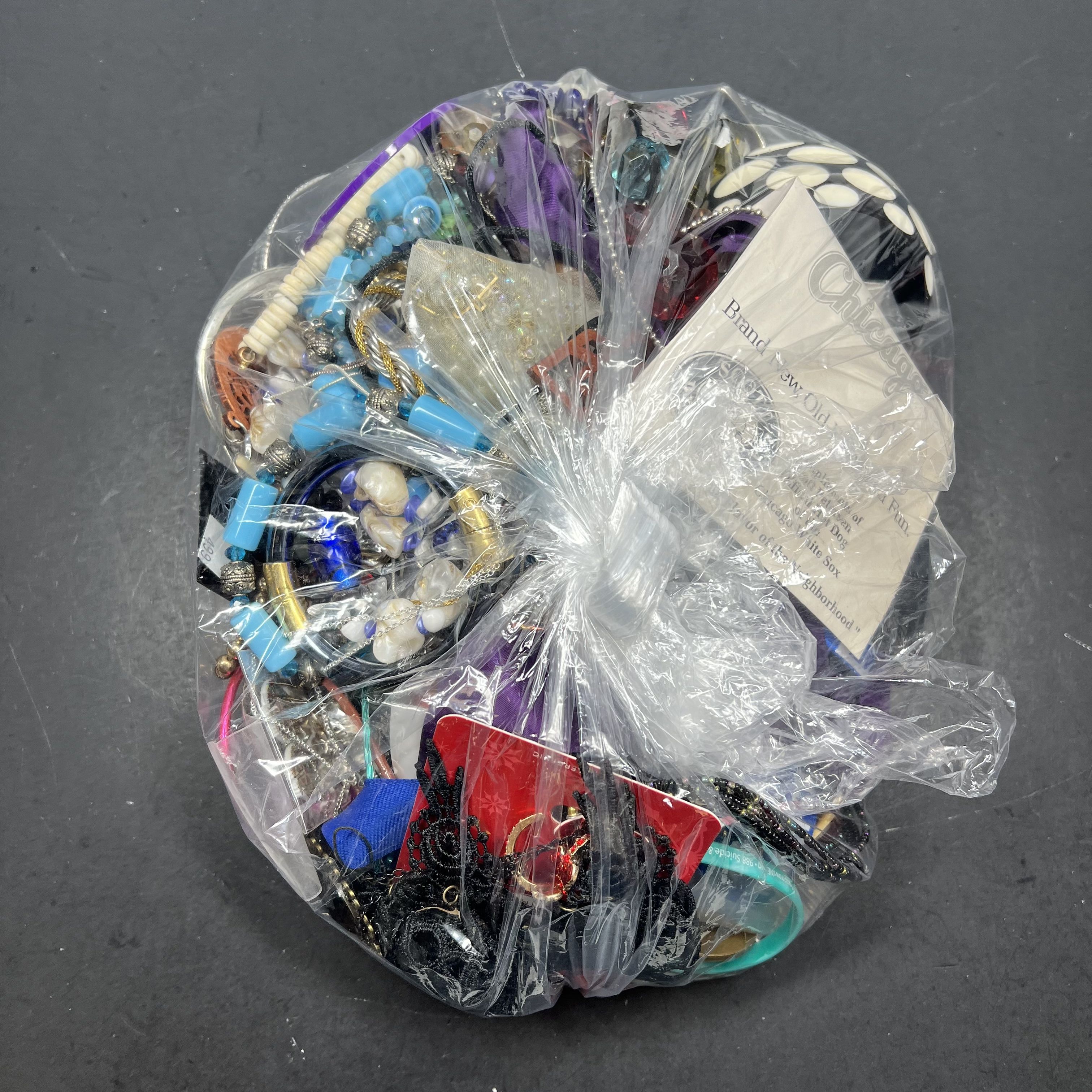 5LB Wearable Costume Jewelry Mixed Items Bag