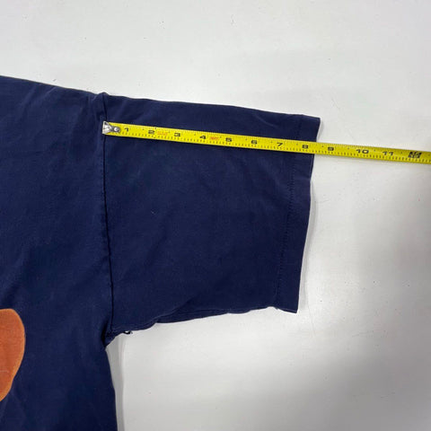 Vintage 1996 Coca-Cola Coke Polar Bear Cowboy T-Shirt Double Stitch Sz L