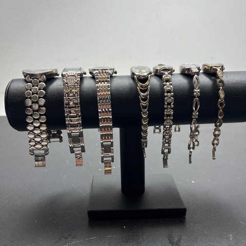 Women's Watches Lot Advance NY&Co Fmd Others Quartz Silver Tone Mixed Untested