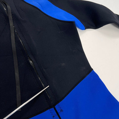 Tilos Hydro Gear Full Wetsuit Size XL Neoprene Diving Surfing Black Blue