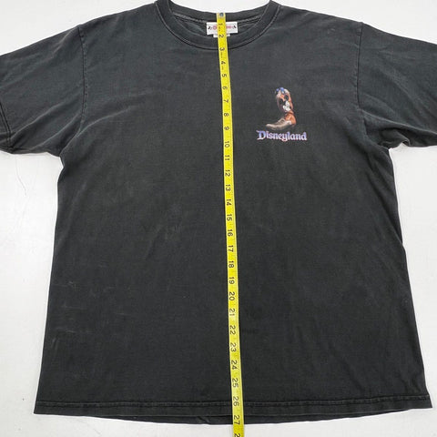 Vintage 90s Disneyland Disney Cowboy Boots T-Shirt Made in USA Sz L