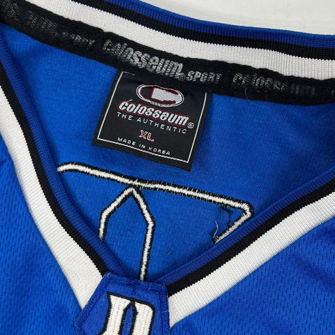 Colosseum Blue Vintage Y2K Duke Blue Devils #22 Basketball Jersey Men's XL