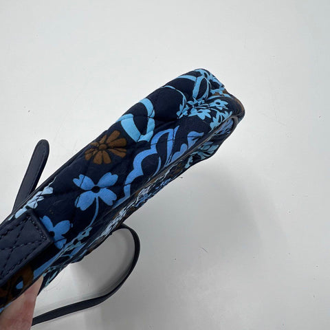 NWT Vera Bradley Java Floral Slim Saddle Bag Crossbody & Turnlock Wallet Set