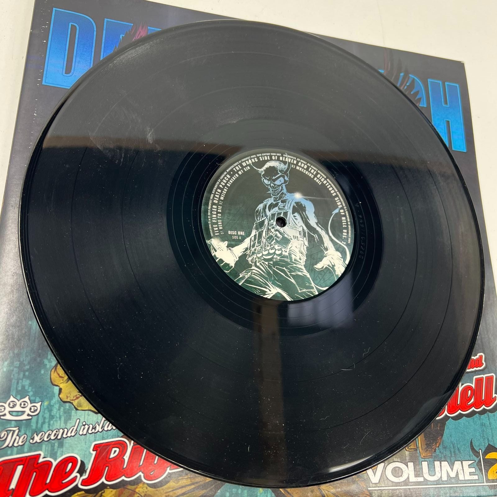 Five Finger Death Punch Righteous Side of Hell Vol 2 2xLP Vinyl Record 2013