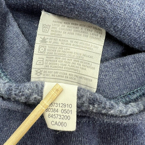 Vintage 90s Nike Grey Tag Embroidered Bar Logo Crewneck Sweatshirt Made USA Sz M