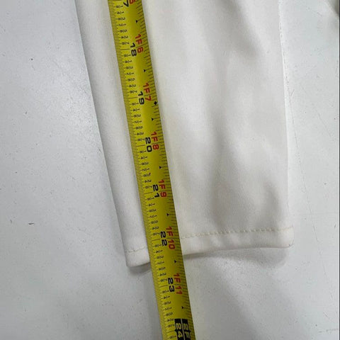 Vintage 80s Modest Wedding Dress Long Sleeve Lace Pearl Beaded Neckline Gown