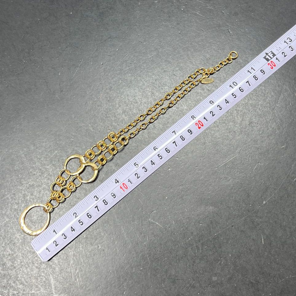 Talbots Gold Tone Link Necklace