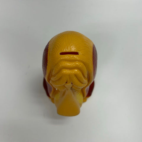 Basset Hound Coin Bank Vintage Plastic Sad Puppy Dog Figurine 11 Inch