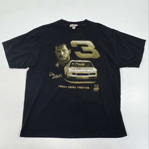 Vintage NASCAR Dale Earnhardt Shirts Lot of 2 Wrangler The Man Sz XL 2XL