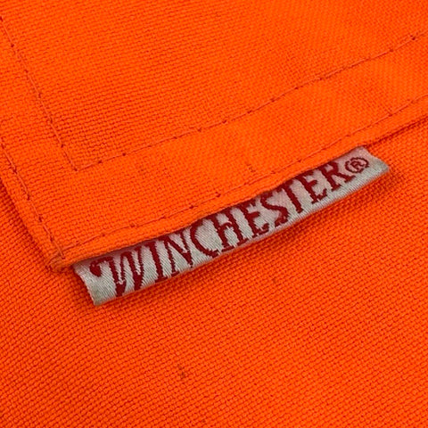 Vintage 90s Winchester Blaze Orange Insulated Hunting Coveralls Jumpsuit Sz 3XL