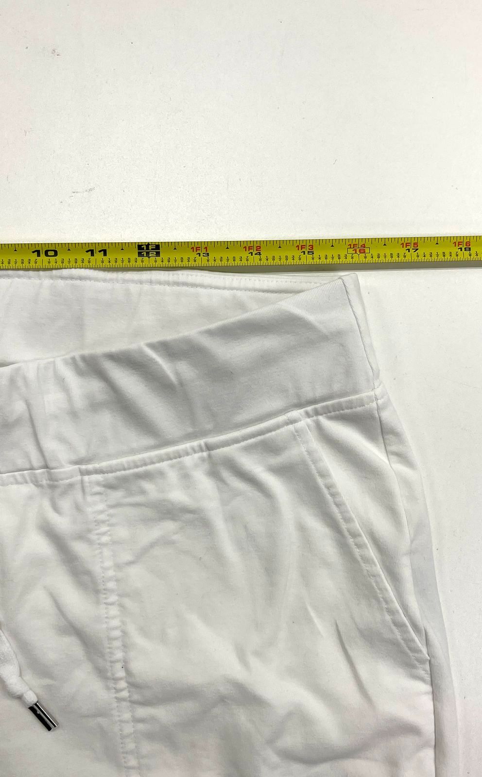 Women's L-RL Ralph Lauren Active White Capri Casual Pants - Size Large