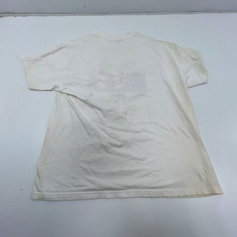 Vintage Wheel of Fortune Olympic Hanes Heavyweight White T-shirt Adult XL *READ