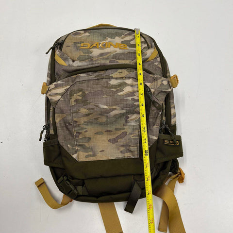 Dakine Heli Pro 18 Camo Green Technical Snowboard Ski Hiking Backpack