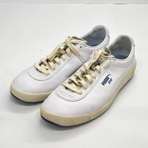 Puma x Noah Star White Blue Leather Tennis Sneakers Men's Size 11