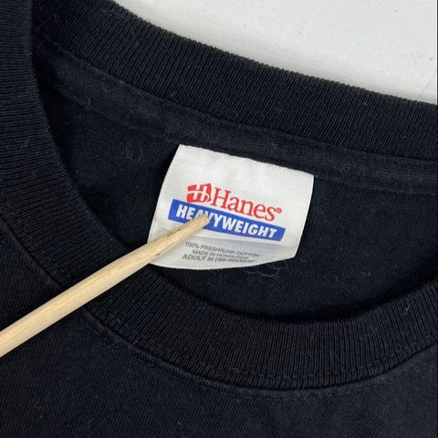 Vintage 2003 Black Label Society Skull Logo T-Shirt Bravado Double Stitch Sz L