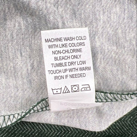 Mizzen+Main Men's Spruce Green Herringbone Quarter Zip Pullover NWT Size L