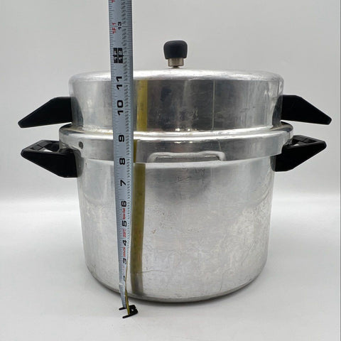 Prestige Aluminum Pressure Cooker 20L Large Capacity 2 Piece Set Pot Lid