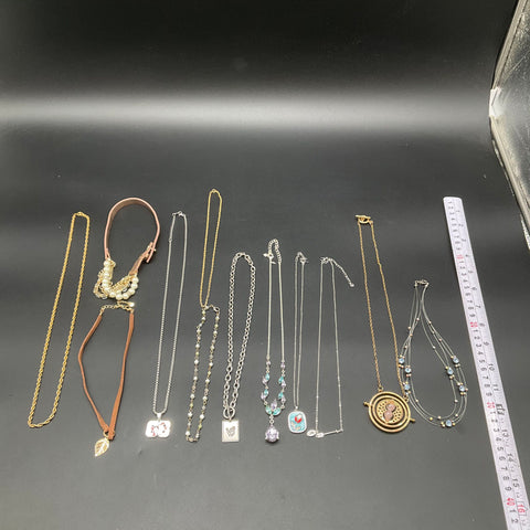 Harry Potter Time Turner Zodiac Fashion Jewelry Lot of 10 Necklaces Chokers
