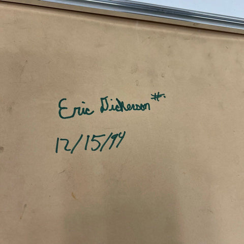 Eric Dickerson Signed Autograph Framed 8x10 Photo LA Raiders HOF NFL