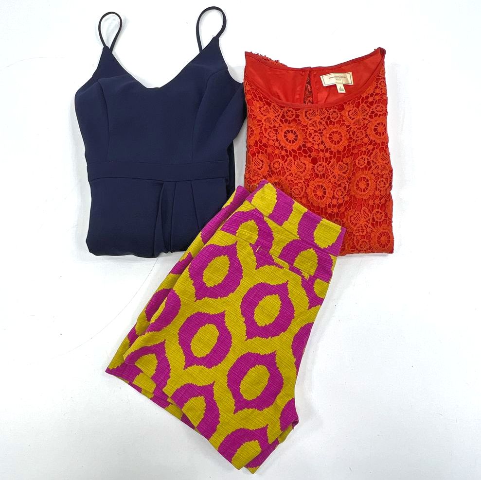 Anthropologie Lot of 3 BHLDN Moulinette Soeurs Dresses Shorts Women's Size 2