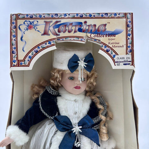 Katrina Collection Porcelain Doll Caroline Morandi Limited Edition 20" NIB