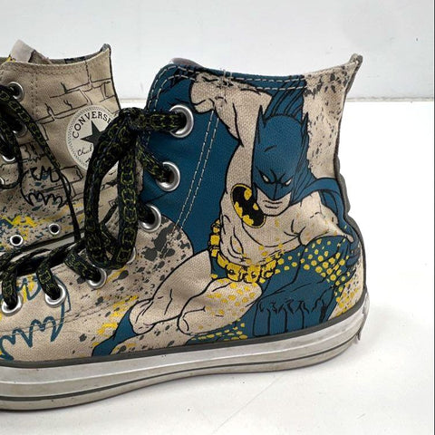 Converse Chuck Taylor All Star Hi Batman DC Comics Graphic Men 7.5 Women 9.5