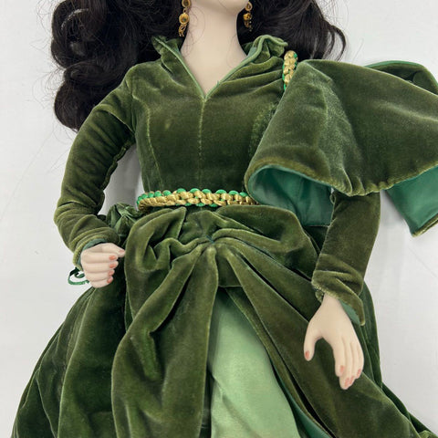 Franklin Heirloom Scarlett O'Hara Gone With The Wind Doll Jubilee Edition 1987