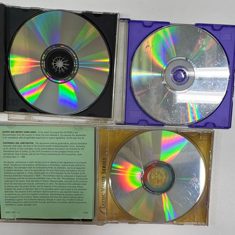 Bejeweled Scrabble Jeopardy PC CD-ROM Game & Software 11 Disc Lot