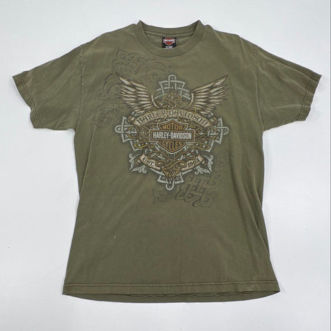 Harley-Davidson Lot of 3 Graphic Biker T-Shirts Grand Canyon Las Vegas Sz L