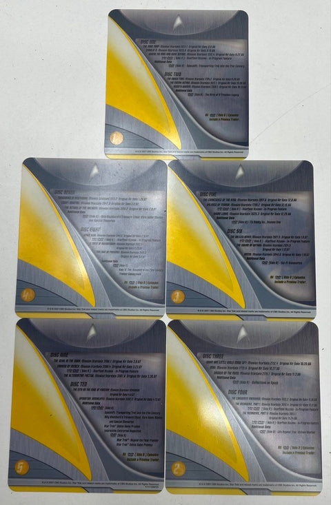 Star Trek The Original Series Season One HD DVD Combo Format 10 Disc Set CIB
