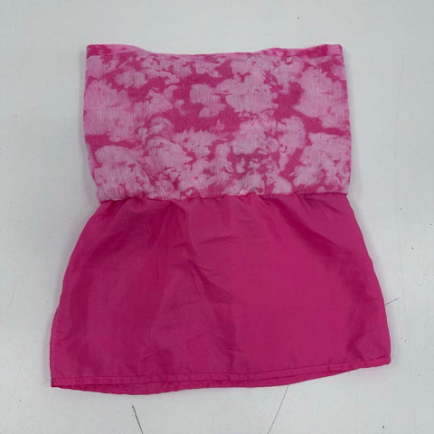 Strawberry Shortcake Girls Pink Tie Dye Embroidered Strappy Sundress Sz 18M