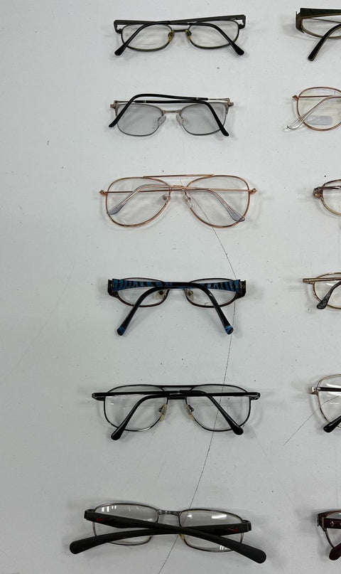 Lot of 20+ Mixed Brand Eyeglass Frames Eyewear For Lenses Parts Repair