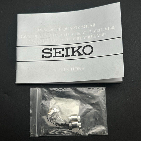 Seiko SUT246 Ladies Solar Watch Two-Tone Stainless Steel Crystal Bezel - Works