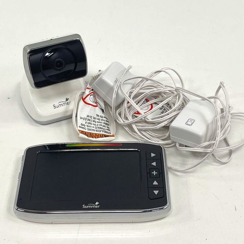 Summer In View 2.0 Video Baby Monitor System 5" Screen Camera Night Vision